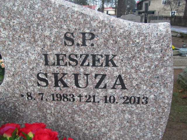 Leszek Skuza 1983 Człuchów - Grobonet - Wyszukiwarka osób pochowanych