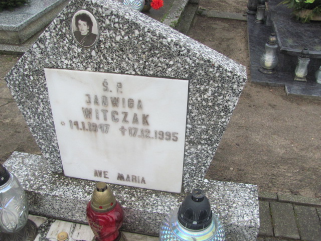 Jadwiga Witczak 1947 Człuchów - Grobonet - Wyszukiwarka osób pochowanych