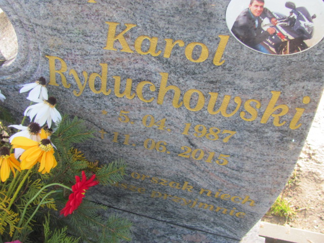 Karol Jan Ryduchowski 1987 Człuchów - Grobonet - Wyszukiwarka osób pochowanych